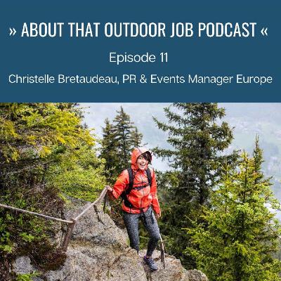 PR and Events Manager Europe at Columbia Sportswear, Christelle Bretaudeau