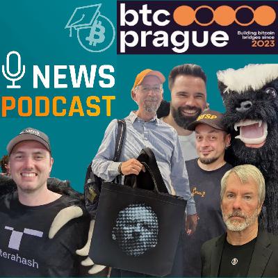Wochenrückblick #96 - BTC Prag Spezial, außerdem: Lagardes Euro Zukunft, Mining Ind. zieht um und vieles mehr..