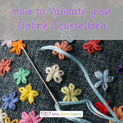 Validating New Course (And Other Service) Ideas Validating New Course (And Other Service) Ideas