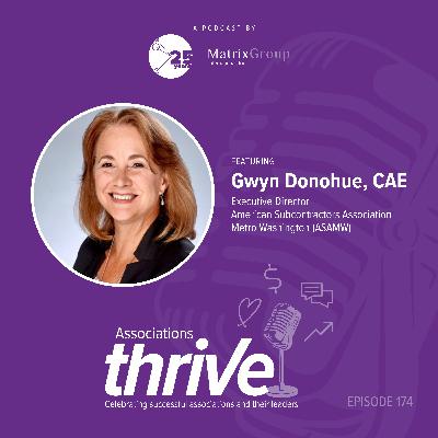 174. Gwyn Donohue, CAE, ED of ASAMW, on Small-Staff Leadership, Member Value, and Reinventing Governance