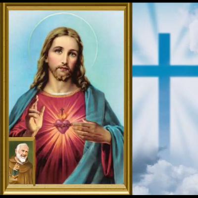 Neuvaine irrésistible au SACRÉ-COEUR de JÉSUS avec la VOIX d'origine de SAINT PADRE PIO