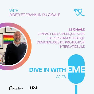 L'impact de la musique pour les personnes LBGTIQ+ demandeuses de Protection Internationale, avec Didier Schneider et Franklin du CIGALE. L'impact de la musique pour les personnes LBGTIQ+ demandeuses de Protection Internationale, avec Didier Schneider et Franklin du CIGALE.