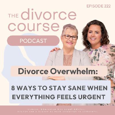 Divorce Overwhelm – 8 Ways to Stay Sane When Everything Feels Urgent