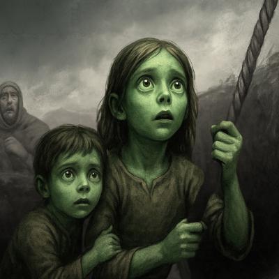 Das Mysterium der grünen Kinder von Woolpit