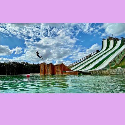 GIANT Waterslide Battle