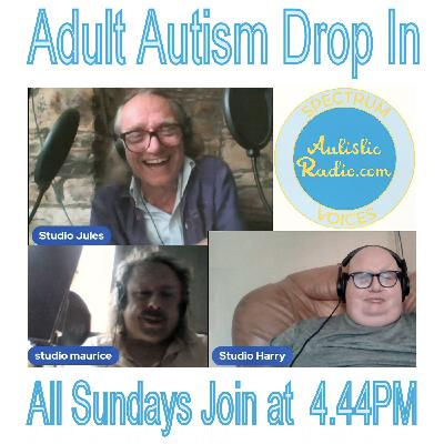 444pm Drop in Sundays Adult Autism Conversation Open to All EP58