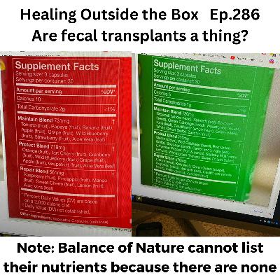 286: Are fecal transplants a thing?