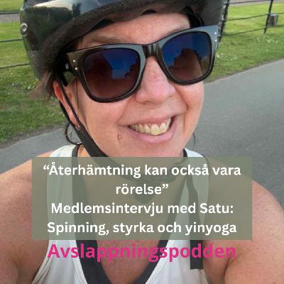 “Återhämtning kan också vara rörelse” - Samtal med onlineyogamedlem Satu: Spinning, styrka och yinyoga “Återhämtning kan också vara rörelse” - Samtal med onlineyogamedlem Satu: Spinning, styrka och yinyoga