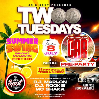 Two Dollar Tuedays (July 8th) ((DJTRELL X DKC)) Two Dollar Tuedays (July 8th) ((DJTRELL X DKC))