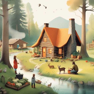 “Little House in the Big Woods: An Engaging Audio Summary of Pioneer Life”