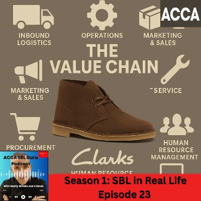 SBL in Real life :Value Chain at Clarks Shoes