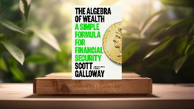 [Review] The Algebra of Wealth: A Simple Formula for Financial Security (Scott Galloway) Summarized