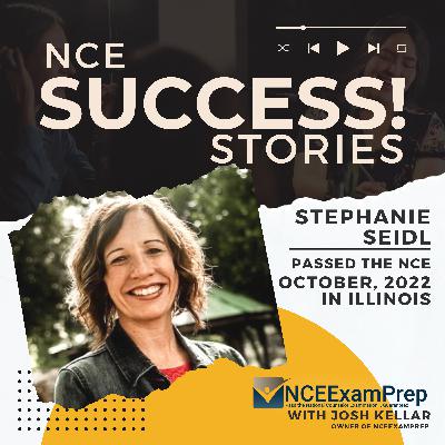 NCE Success Story - Stephanie NCE Success Story - Stephanie