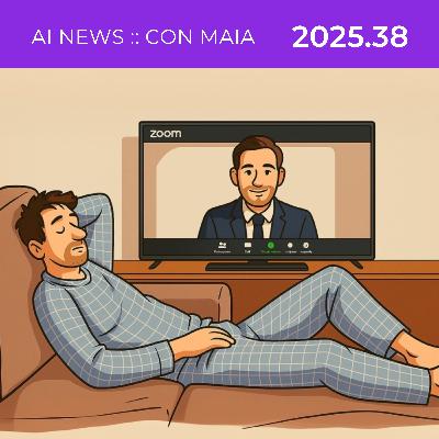 Usuarios de Zoom podrán asistir a videollamadas con avatares | AI News semana 38 de 2025, con #mAIa Usuarios de Zoom podrán asistir a videollamadas con avatares | AI News semana 38 de 2025, con #mAIa