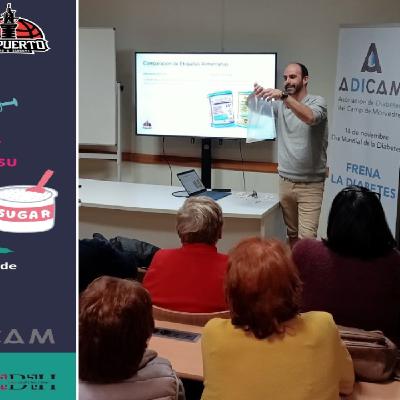 "Exceso de azúcar en nuestro cuerpo" Charla de Javier Muñoz, enfermero