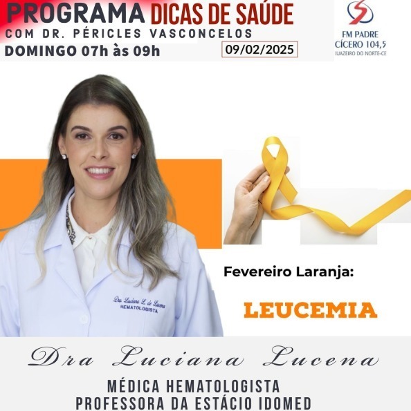 Leucemia com Dra Luciana - Dicas de Saúde Podcast
