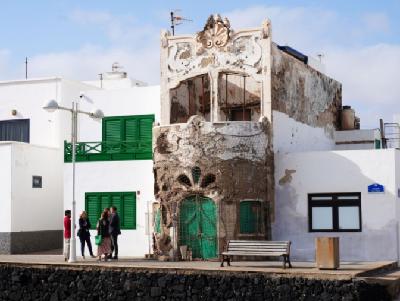 La fachada de la Casa Modernista de Famara será rehabilitada gracias a 149.000 euros autonómicos