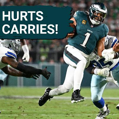 Jalen Hurts CARRIES the Eagles to a win over Dallas!