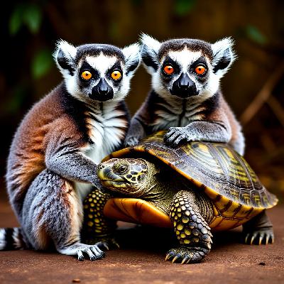 The Glamorous Lemur and the Hardcore Turtle