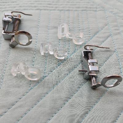 Pode usar o mesmo calcador de Quilting na máquina doméstica e industrial?