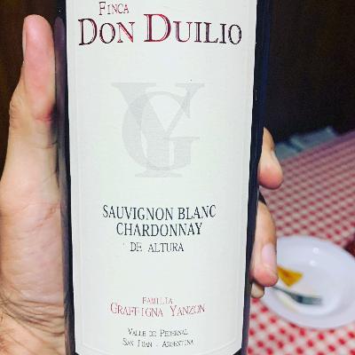 Don Duilio Chardonay-sauvignon blanc-Argentina 🇦🇷