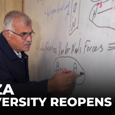 Education in the ruins: Students' dreams are still alive as classes resume Education in the ruins: Students' dreams are still alive as classes resume