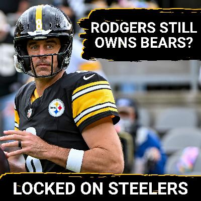Steelers' Aaron Rodgers Pushes to Play Bears | New Coverage Plan Ready for Mobile Caleb Williams?