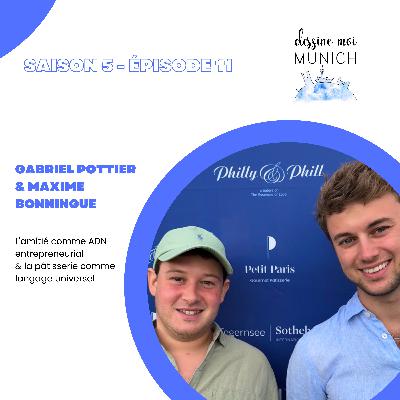 Gabriel Pottier & Maxime Bonningue, fondateurs de la maison de pâtisserie Petit Paris Gabriel Pottier & Maxime Bonningue, fondateurs de la maison de pâtisserie Petit Paris