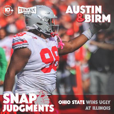 Snap Judgments: Ohio State loses focus, wins game at Illinois as Buckeyes hit midpoint of season