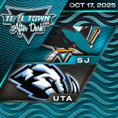 San Jose Sharks vs Utah Mammoth - 10/17/2025 - Teal Town After Dark (Postgame) San Jose Sharks vs Utah Mammoth - 10/17/2025 - Teal Town After Dark (Postgame)