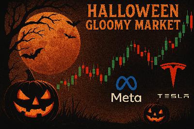 美股10月光辉，or万圣节鬼故事？美股收月线：Meta苦守650，特斯拉强势收涨📈