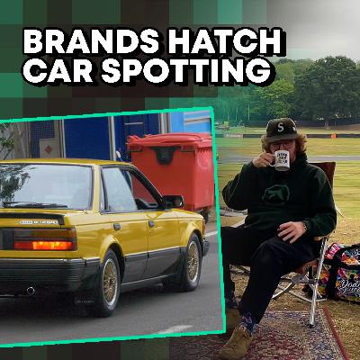 Rare & Unique Car Spotting Outside a Race Track! - SPOTCAST #53