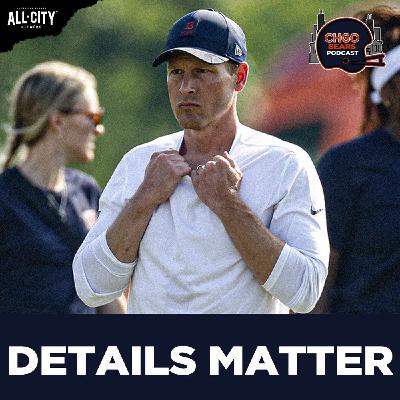 CAMP RECAP: Ben Johnson pulls Caleb Williams, first-team offense on Day 1 | CHGO Bears Podcast