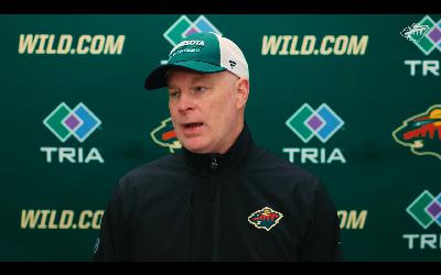 John Hynes previews Wild vs Lightning John Hynes previews Wild vs Lightning