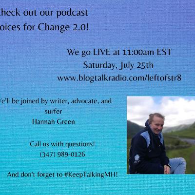Discussing PTSD, Writing, and Surfing with Hannah Green