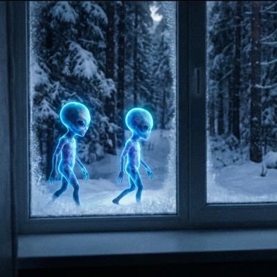 Blue Translucent ETs Surprise Finnish Man. Also, Update on Scotland Alien Cellphone Incident