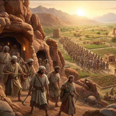 Revolución campesina en el norte de Mesopotamia, de las cuevas a la ciudad. Revolución campesina en el norte de Mesopotamia, de las cuevas a la ciudad.