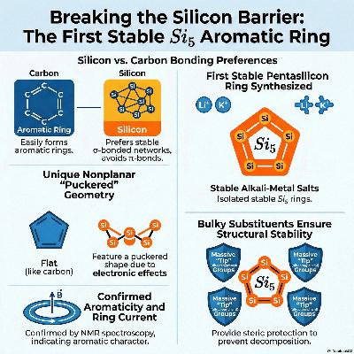 Breaking Carbon’s Monopoly: The First Aromatic Silicon Ring Synthesized