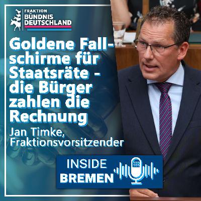 Goldene Fallschirme für Staatsräte - die Bürger zahlen die Rechnung.