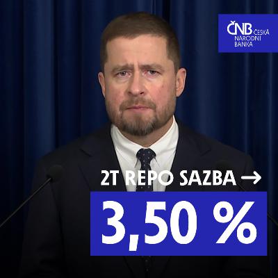 ČNB ponechala úrokové sazby na stávající úrovni | Záznam tiskové konference z 6. 11. 2025