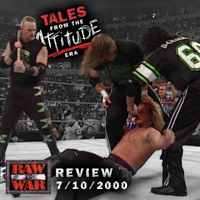 Jericho’s Bloody Beatdown: Triple H & DX Take Control - WWE RAW Review 7/10/00