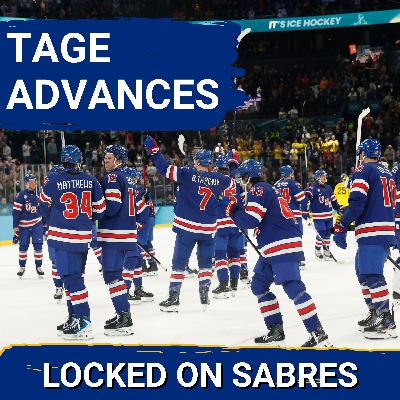 Tage Thompson and Team USA ADVANCE past Rasmus Dahlin and Sweden at the Olympics Tage Thompson and Team USA ADVANCE past Rasmus Dahlin and Sweden at the Olympics