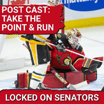 POST CAST: OTTAWA SENATORS WIN STREAK SNAPPED WITH SHOOTOUT LOSS TO PITTSBURGH PENGUINS
