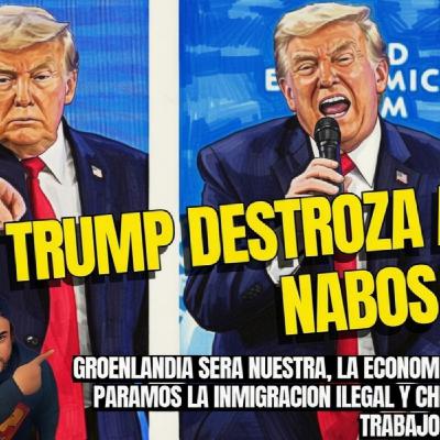 TRUMP DESTROZA AL FORO DE DAVOS