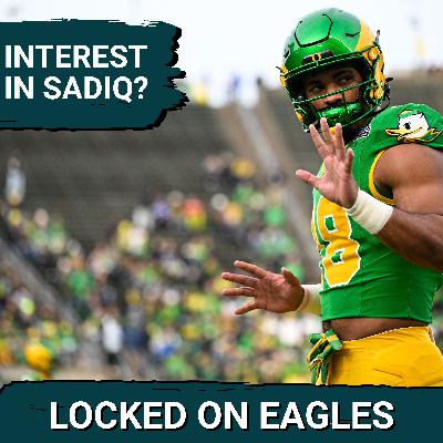 INTEREST: Kenyon Sadiq HIGH UP on the Philadelphia Eagles draft board?