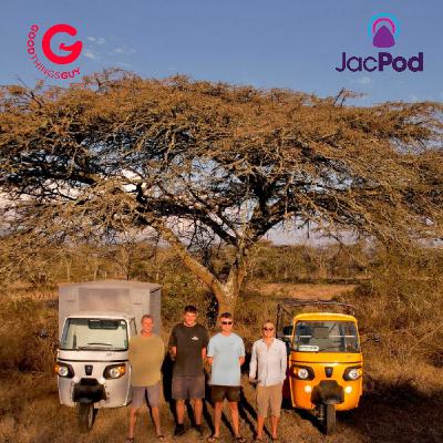 Tuk-Tuk trip from Kenya to Cape Town for Wildlife Rangers