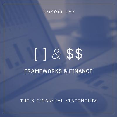 The 3 Financial Statements The 3 Financial Statements