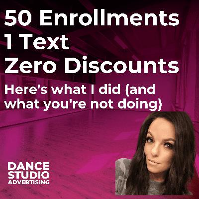 50 Enrollments, 1 Text, Zero Discounts — Here's what I did (and what you're not doing)