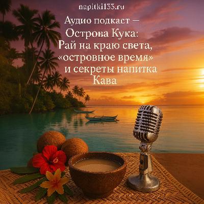 Аудио подкаст- Острова Кука: Рай на краю света, "островное время" и секреты напитка Кава Аудио подкаст- Острова Кука: Рай на краю света, "островное время" и секреты напитка Кава