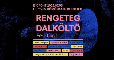 Idén először: Rengeteg Dalköltő Fesztivál